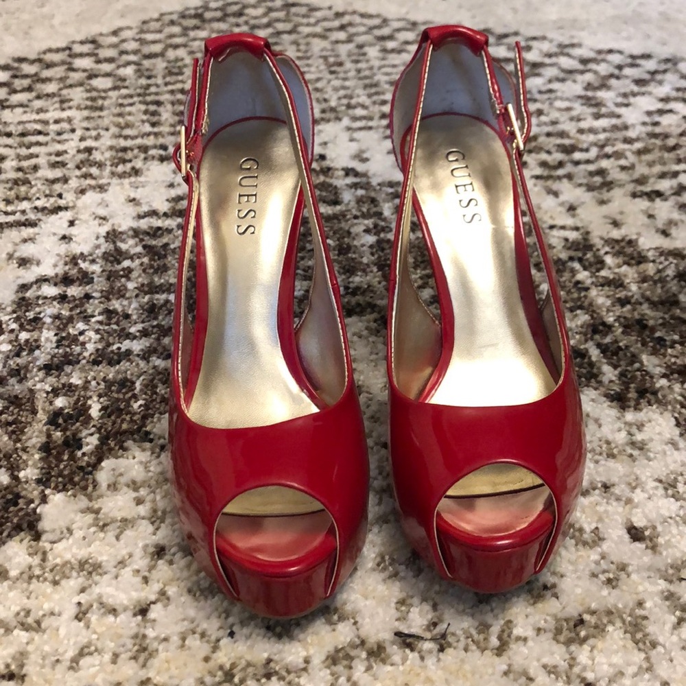 Guess Red High heels